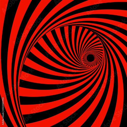 Optical illusion vector illustration