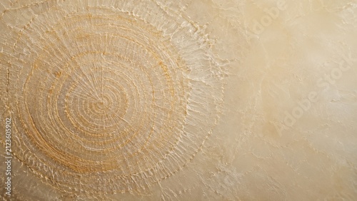 Extreme Macro Growth Ring Texture of Biodegradable Cornstarch Bioplastic Showing Natural Polymer Crystallization for Sustainable Material Innovation