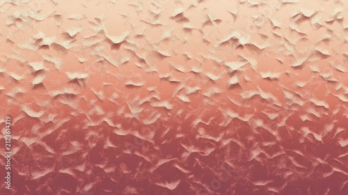 Abstract rose gold water texture. Liquid surface with ripples and soft gradient background.