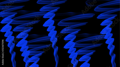 Blue smoke cloud abstract background