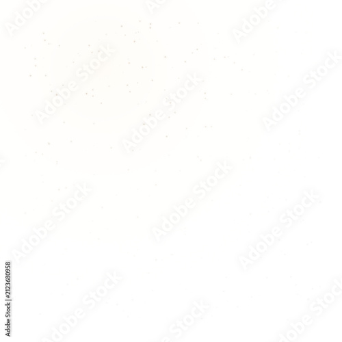 Gold dust falling on a transparent background