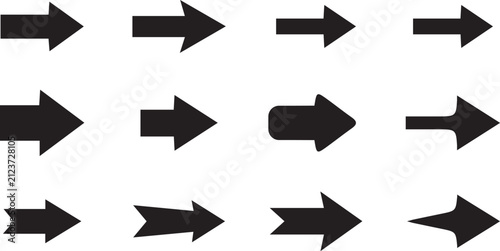 Arrow collection. Arrow icons set. Simple arrow big set. Eps vector illustration file 10. 