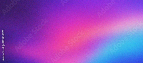 Vibrant holographic gradient background with grainy texture, colorful purple and pink abstract blur wallpaper, soft neon light leak effect for modern digital design and creative web projects.