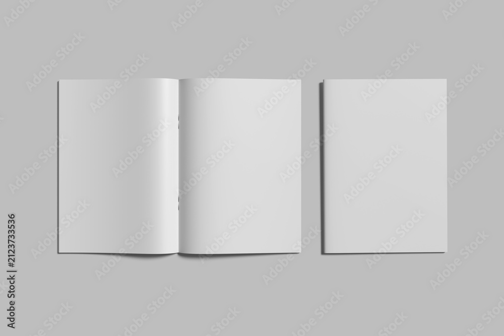 Fototapeta premium Magazine Blank Mockup Magazine