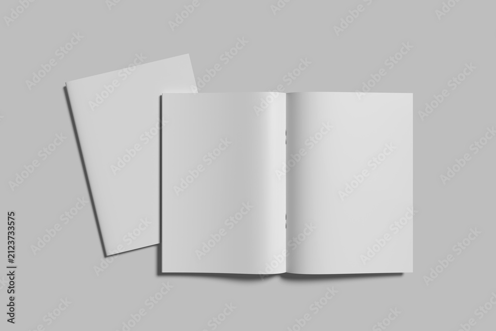 Fototapeta premium Magazine Blank Mockup Magazine