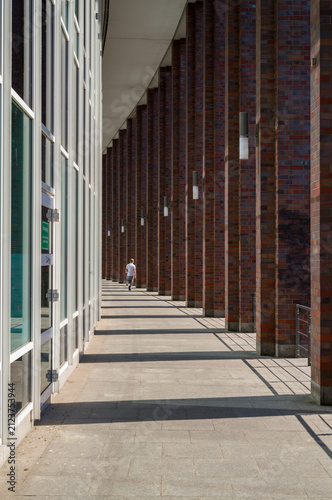 A Solitary Walk Through Columns
