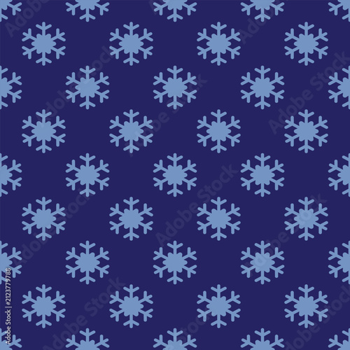 Seamless snowflake pattern for backgrounds, greeting cards, packaging, textures, fabric motifs, wallpaper, and wall decor.