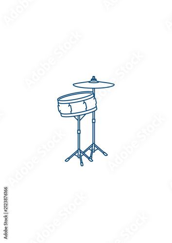 фотографія line art/snare drum