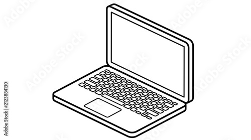 Modern electronic portable computer device for work and communication