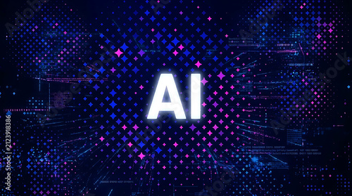 AI Letters – Futuristic Data Design
