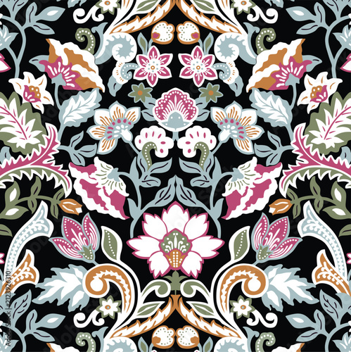 indonesian batik. indonesian batik pattern vector. Batik Indonesian: is a technique of wax-resist dyeing applied to whole cloth, or cloth made using this technique originated from Indonesia.