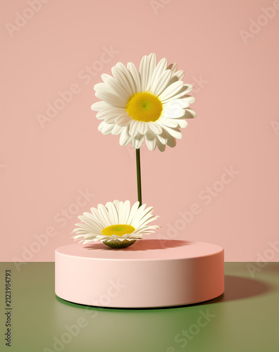 Camomile flowers decoration for birthday.
