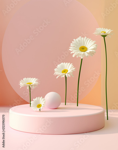 daisies in a vase