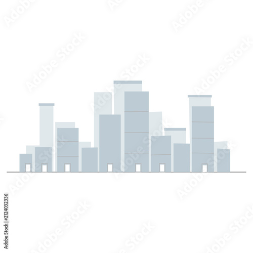 city skyline vector illustration, city skyline vector, 