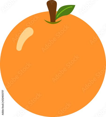 orange vector illustration