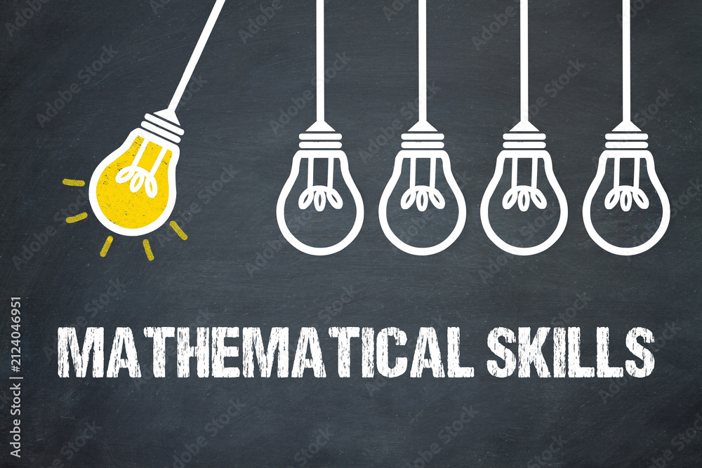 Fototapeta premium Mathematical Skills