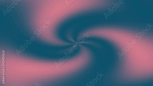 Abstract background with smooth swirling gradient of pink and dark teal colors.