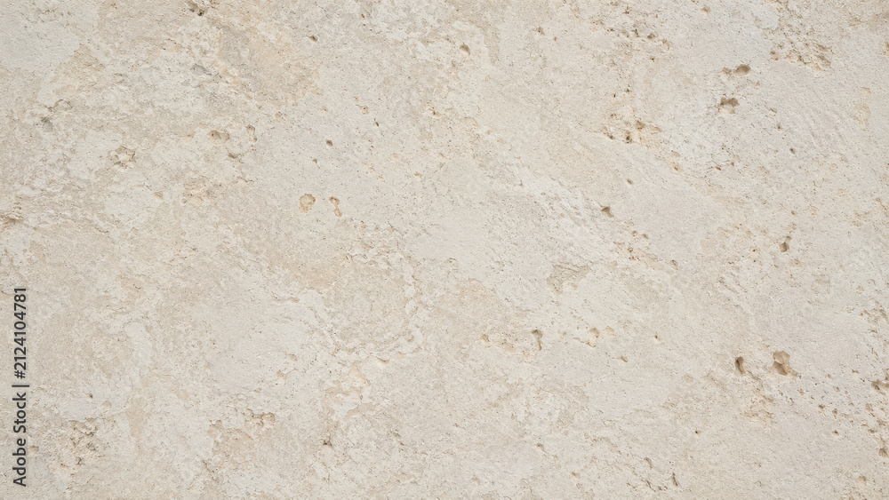Obraz premium Aged Limestone Wall Texture Background With Natural Stone Surface