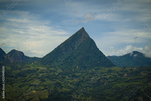 Photography Cerro tusa: Natural pyramid in Colombia