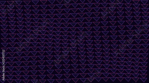 Abstract purple geometric triangle mesh motion background vector