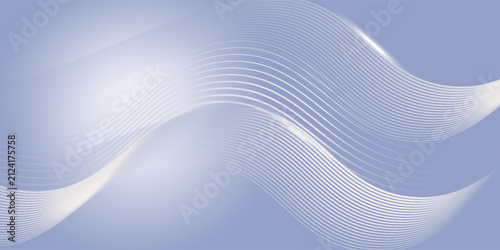 Elegant Lavender Wave Background with Soft White Flowing Lines and Luxury Gradient