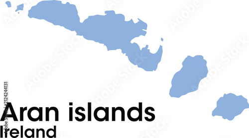 Aran Islands Ireland Filled Vector Map.eps
Filled vector map of the Aran Islands, Ireland, isolated on a light background. Detailed geographic illustration of the island group ideal for cartography