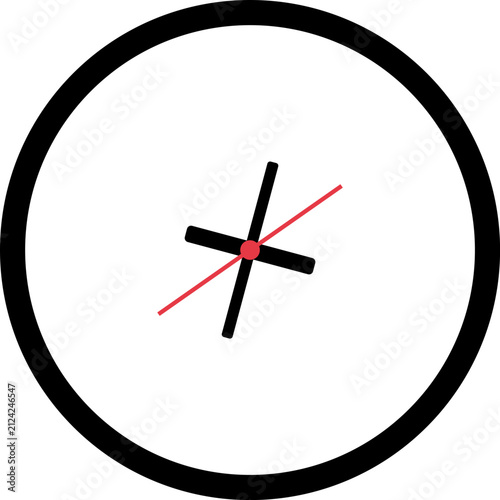 Wall clock icon set with 10 black and white vector designs, perfect for time, UI, apps, branding, and print.