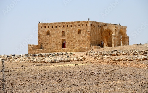 Castillo de Qasr Al-Hallabat, Jordania, Oriente Medio