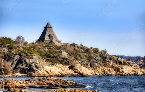 The Seamen’s Memory Hall (Minnehallen) in Stavern, Norway, Shaped as a Pyramid