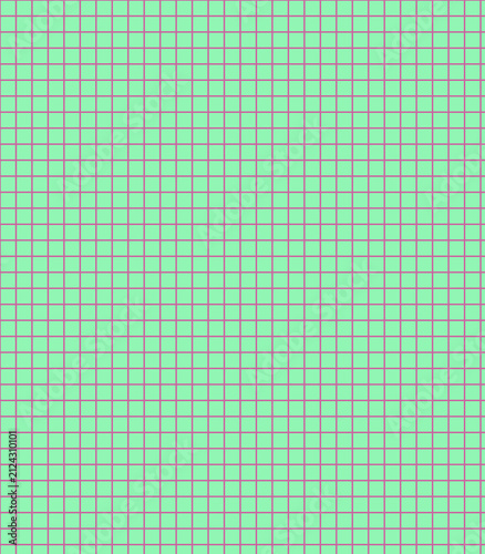 Geometric grid pattern with light green and white