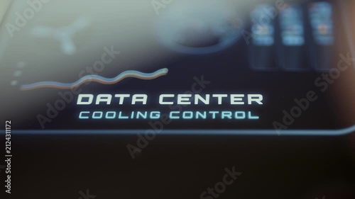 data center cooling control title dashboard