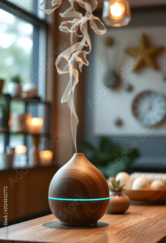 Wooden essential oil diffus...