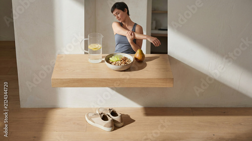Morning Wellness Reset for Work: Water Stretching and Smart Habits
