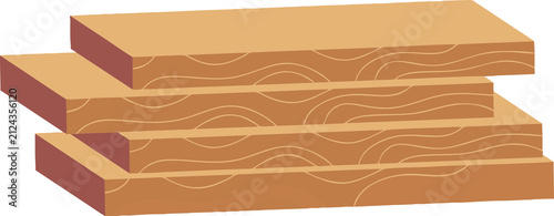 illustration of a wooden ruler