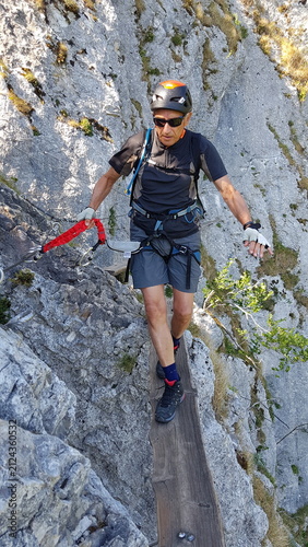 Via Ferrata, Dent du chat, Savoie