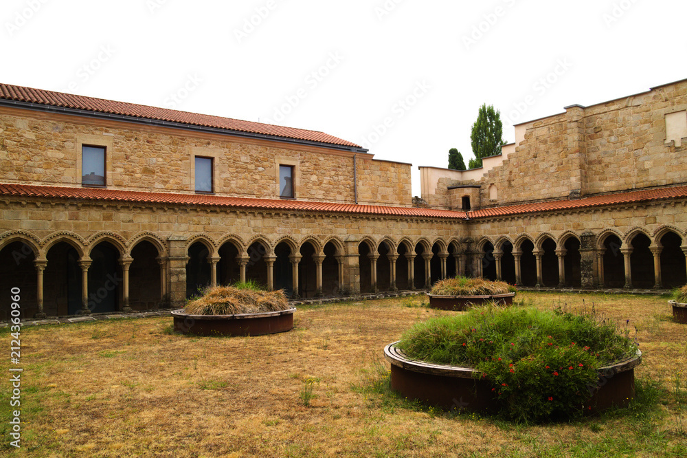 Fototapeta premium Gothic Arches of the San Francisco Cloister in Ourense Spain
