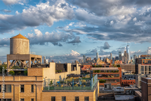 New York City in a Late Afternoon  Summer Sun