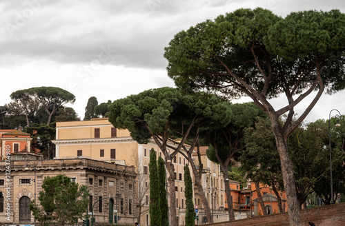 Canvas Print Architectural history in details of ruins, old buildings, walls, amfitheatres, a