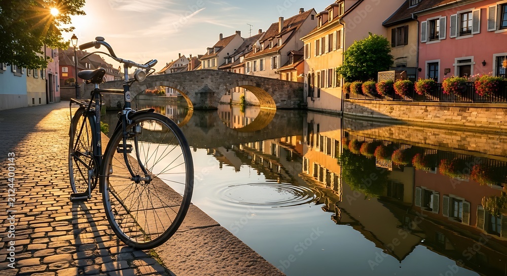 Fototapeta premium canal in bruges belgium