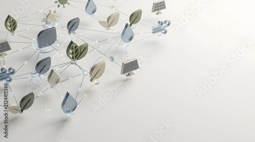 a white background with a bunch of green leaves