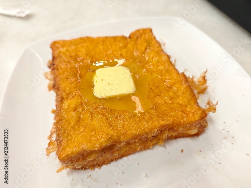 fried egg on toast