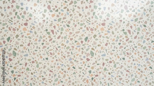 Terrazzo Pattern Texture Background.