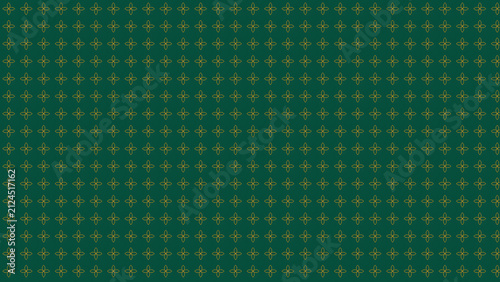 Art deco pattern background. Elegant geometric gold lines on a dark green backdrop.