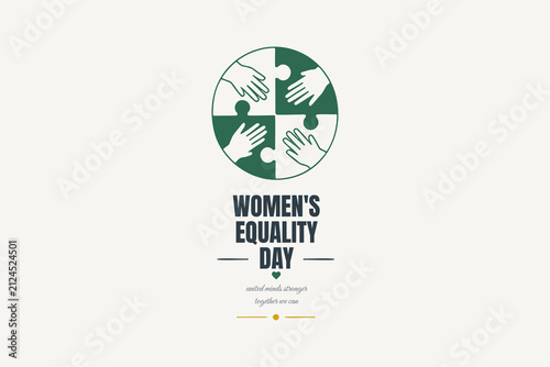 Womens Equality Day Helping Hands Symbol