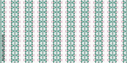 Foto Clean abstract geometric vertical pattern texture with green and white repeat motifs for crisp background designs