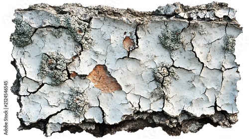 Weathered Cracked Abstract Textured Surface Background