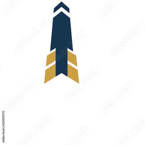 Abstract Arrow Shape