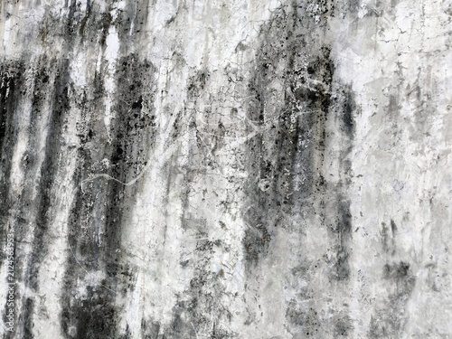 Weathered Gray Concrete Wall Texture