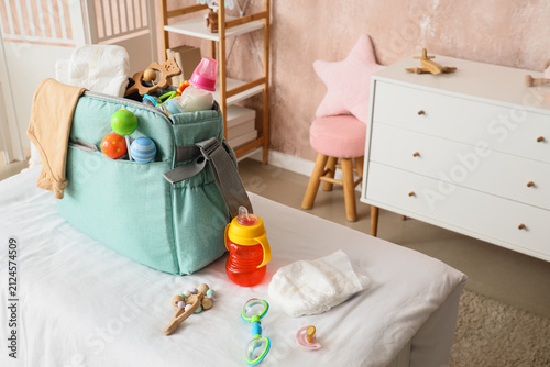 Baby bag with accessories o...