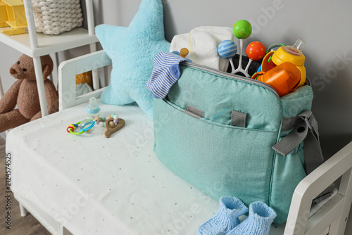 Baby bag with accessories o...